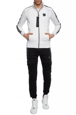 Jogging jacket with contrast piping, zdjęcie 2 Jogging jacket with contrast piping od Philipp Plein